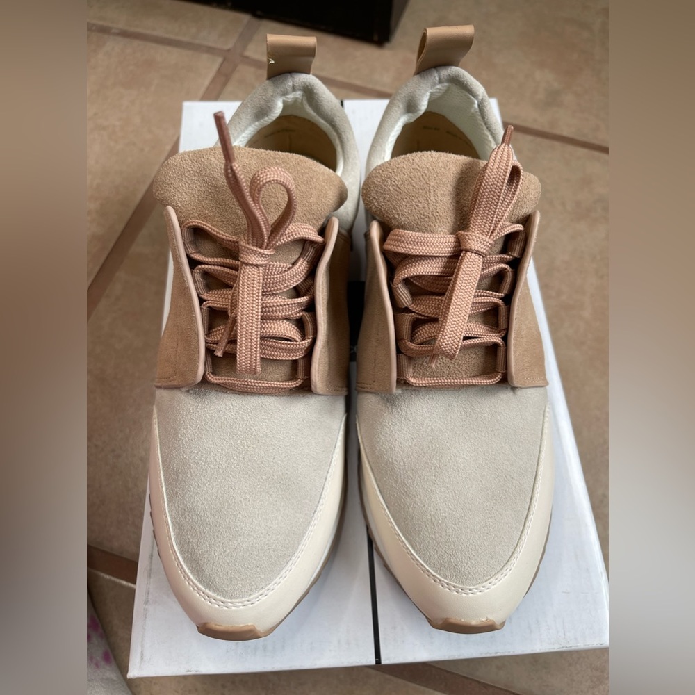 Dolce Vita shoes, size 6.5, pink and rose gold, lightly worn